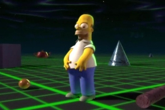 Homer lost in 3D
