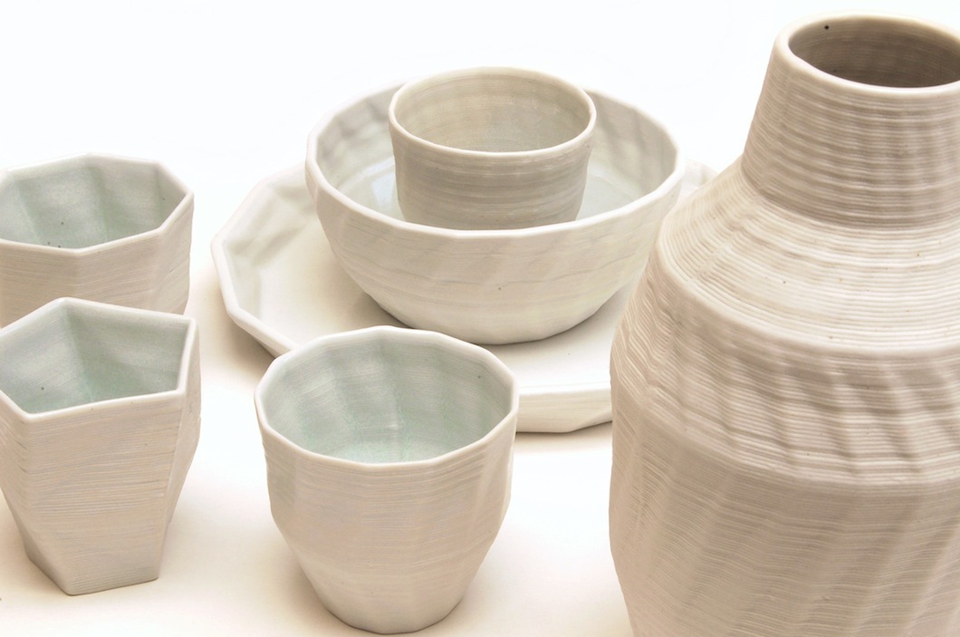 Ceramic prints by Jonathan Keep