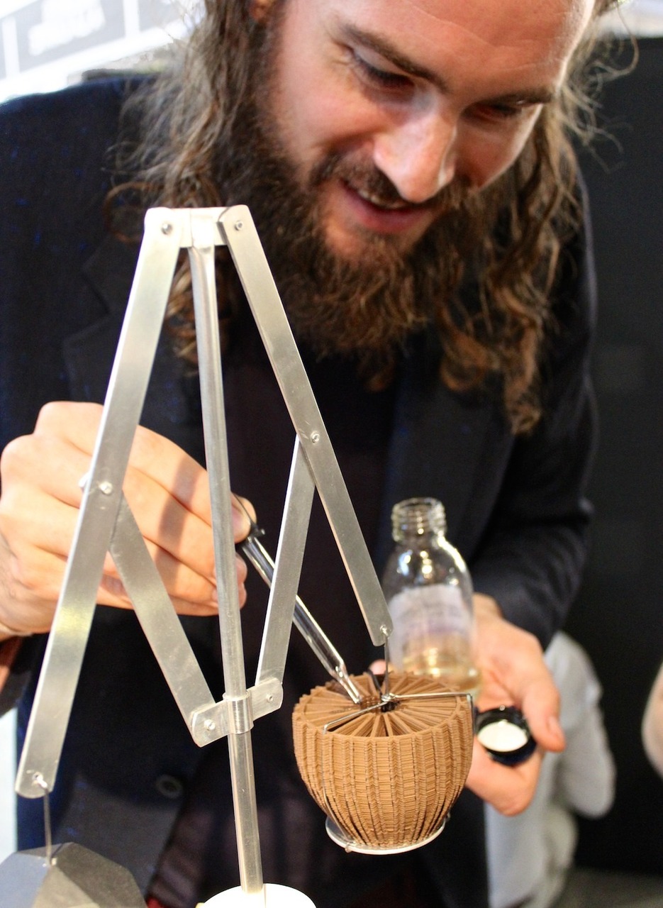 Perfumer at work