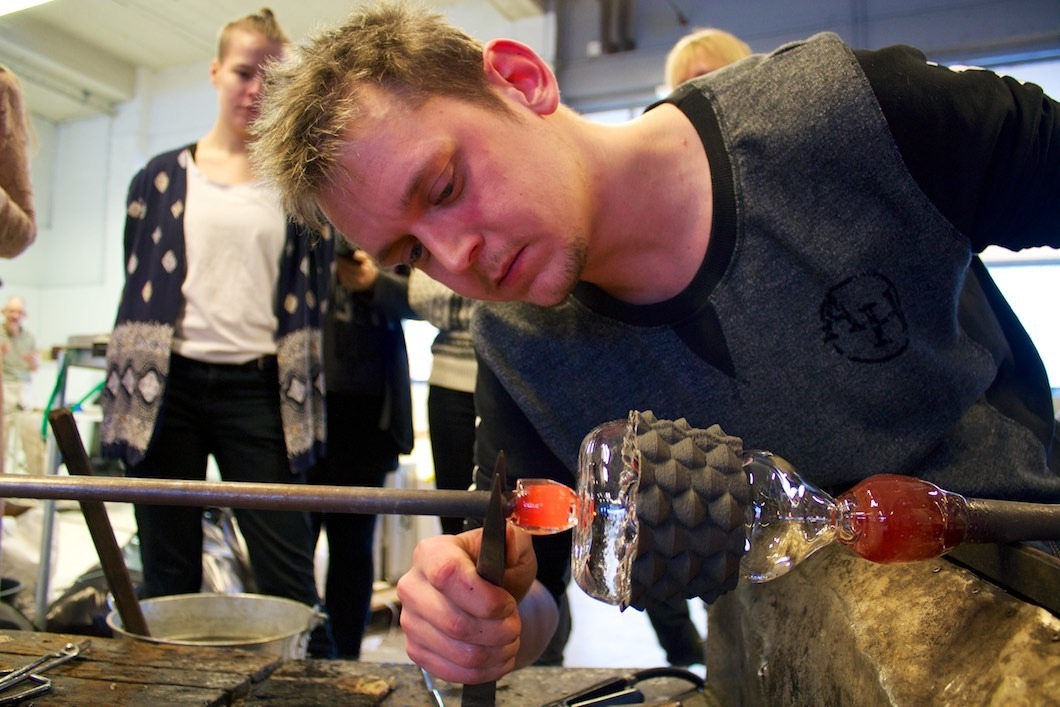 Björn Friborg at work