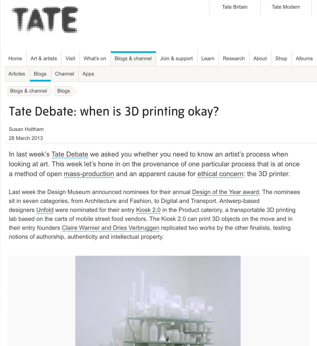 Tate website
